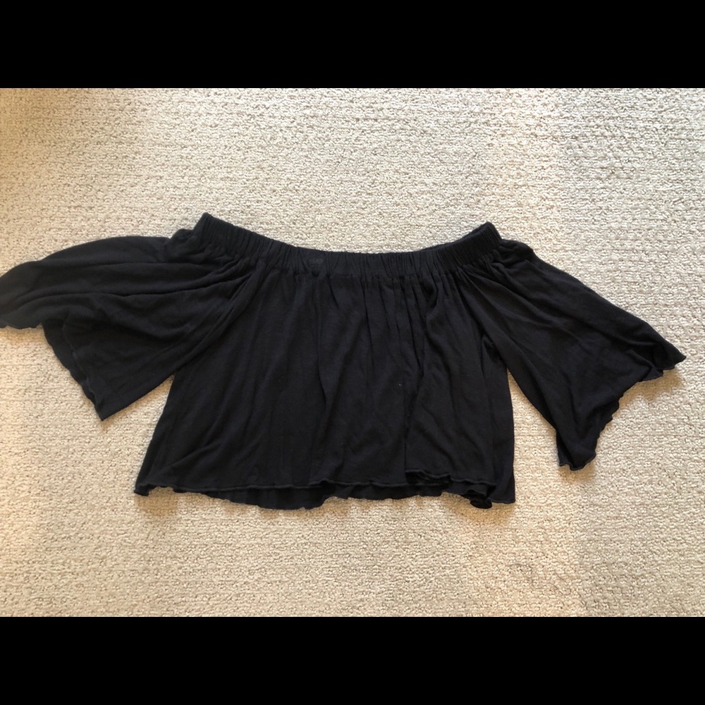 LF off the shoulder crop top
